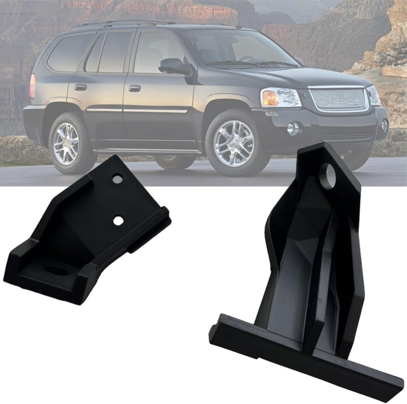 Zyklonix Door Handle Panel Bracket Front and Rear Right Passenger Side, for 2002-2009 GMC Envoy Ascender 2003-2008 Saab 9-7x 2005-2009 (Passenger 1 Pair) - Image 1